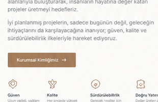 Sürdürülebilir Projeler